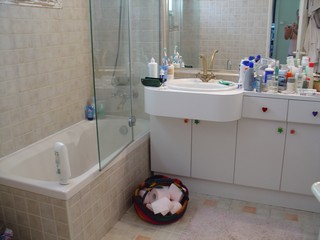 The bathroom